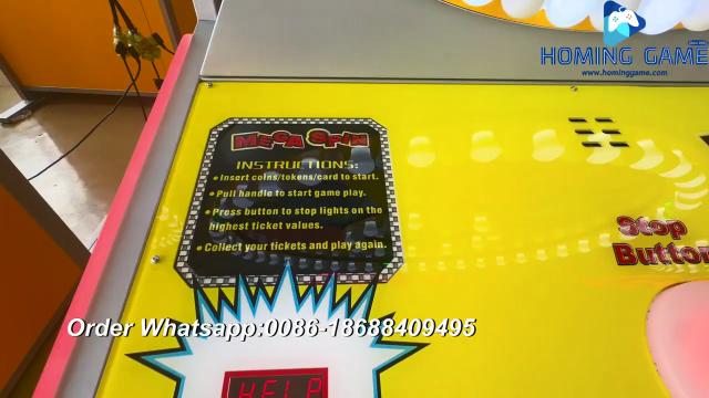 2026 Wholesale Mega Spin N Win Ticket Redemption Machine - Deluxe Coin-Operated Lottery Arcade Game for Family Entertainment Centers