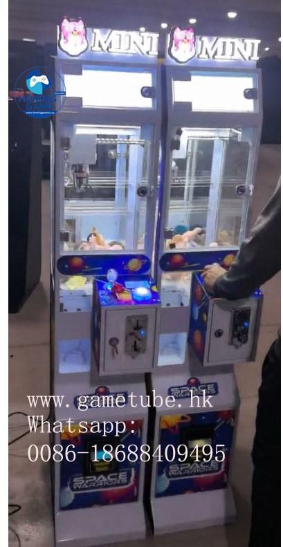 HomingGame Factory High-Profit Mini Claw Machine with Doll Candy Dispenser - Commercial Coin Operated Toy Catcher Crane Machine for Kids Amusement Center HomingGame Factory High-Profit Mini Claw Machine with Doll Candy Dispenser - Commercial Coin Operated Toy Catcher Crane Machine for Kids Amusement Center