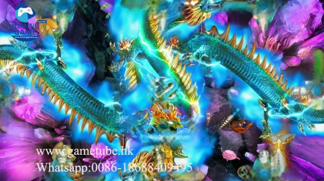 HomingGame High-Profit 8/10 Player Fishing Game Machine Ocean King 2 Thunder Dragon Fishing Game Machine Arcade Fishing Table Game Machine for Sale