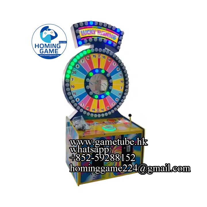 HomingGame Factory Direct Commercial Tabletop Spin Prize Wheel | Custom Editable Lottery Turntable & Interactive Lucky Draw Game Machine for Events, Arcades & Promotions