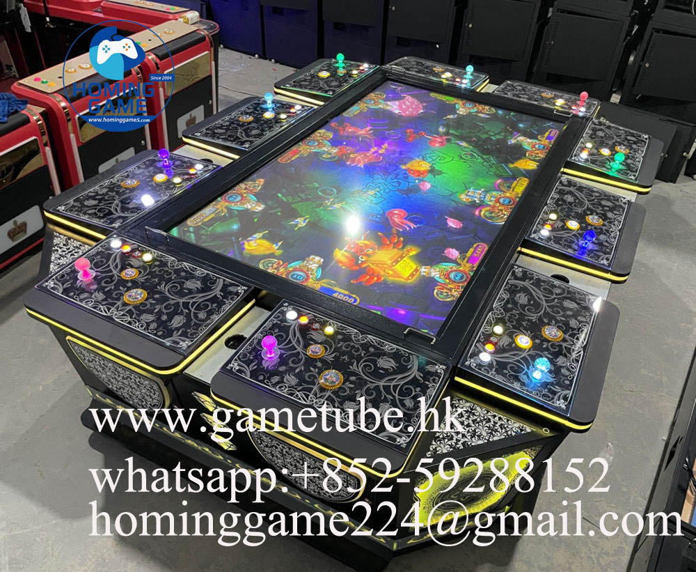 HomingGame 86/98-Inch 10-Player Arcade Fishing Game Machine – High-Performance Fish Hunter Table with Adjustable Difficulty HomingGame 86/98-Inch 10-Player Arcade Fishing Game Machine – High-Performance Fish Hunter Table with Adjustable Difficulty