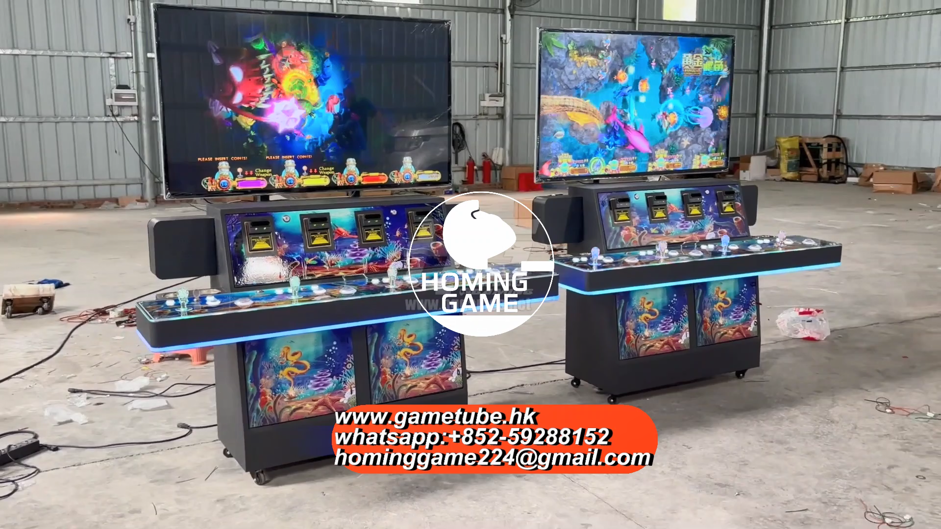 Wholesale Factory Price Luxurious 55-Inch 4 Players Stand Up Fish Table Game Machine - HomingGame Wholesale Factory Price Luxurious 55-Inch 4 Players Stand Up Fish Table Game Machine - HomingGame