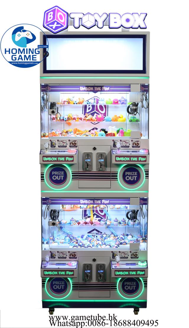 HomingGame Toy Box 4 Player Crane Machine – High-Profit 4 Player Mini Claw Machine for Arcades & Malls – Professional Toy Catcher Prize Game Machine Factory Price HomingGame Toy Box 4 Player Crane Machine – High-Profit 4 Player Mini Claw Machine for Arcades & Malls – Professional Toy Catcher Prize Game Machine Factory Price
