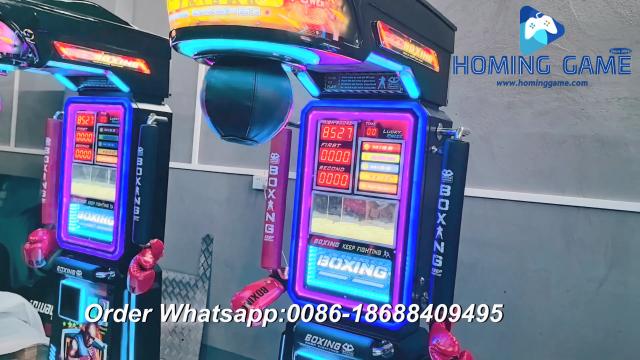 2026 Wholesale Ultimate Punching Boxing Arcade Machine - Professional Strength Tester Game for Family Entertainment Centers & Sports Bars