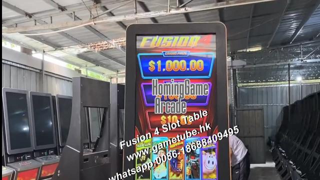 USA Hot Sale Factory Direct Skill Fusion 4,Fusion 5 ,Fusion 6,Fusion Plus Slot Table arcade Game 43 inch slot table game machine by HomingGame USA Hot Sale Factory Direct Skill Fusion 4,Fusion 5 ,Fusion 6,Fusion Plus Slot Table arcade Game 43 inch slot table game machine by HomingGame