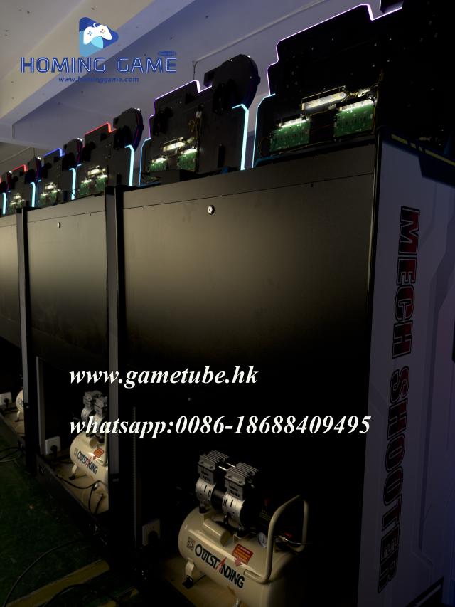 Coin Operated Mech Shooter Fast Gunman Arcade Shooting Game Machine for Sale by HomingGame