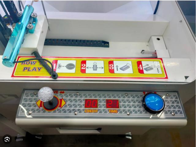 Complete Key Master Arcade Key Box Mechanism | Blue Metal Prize Push Assembly for Arcade Claw Games | HomingGame Factory Direct