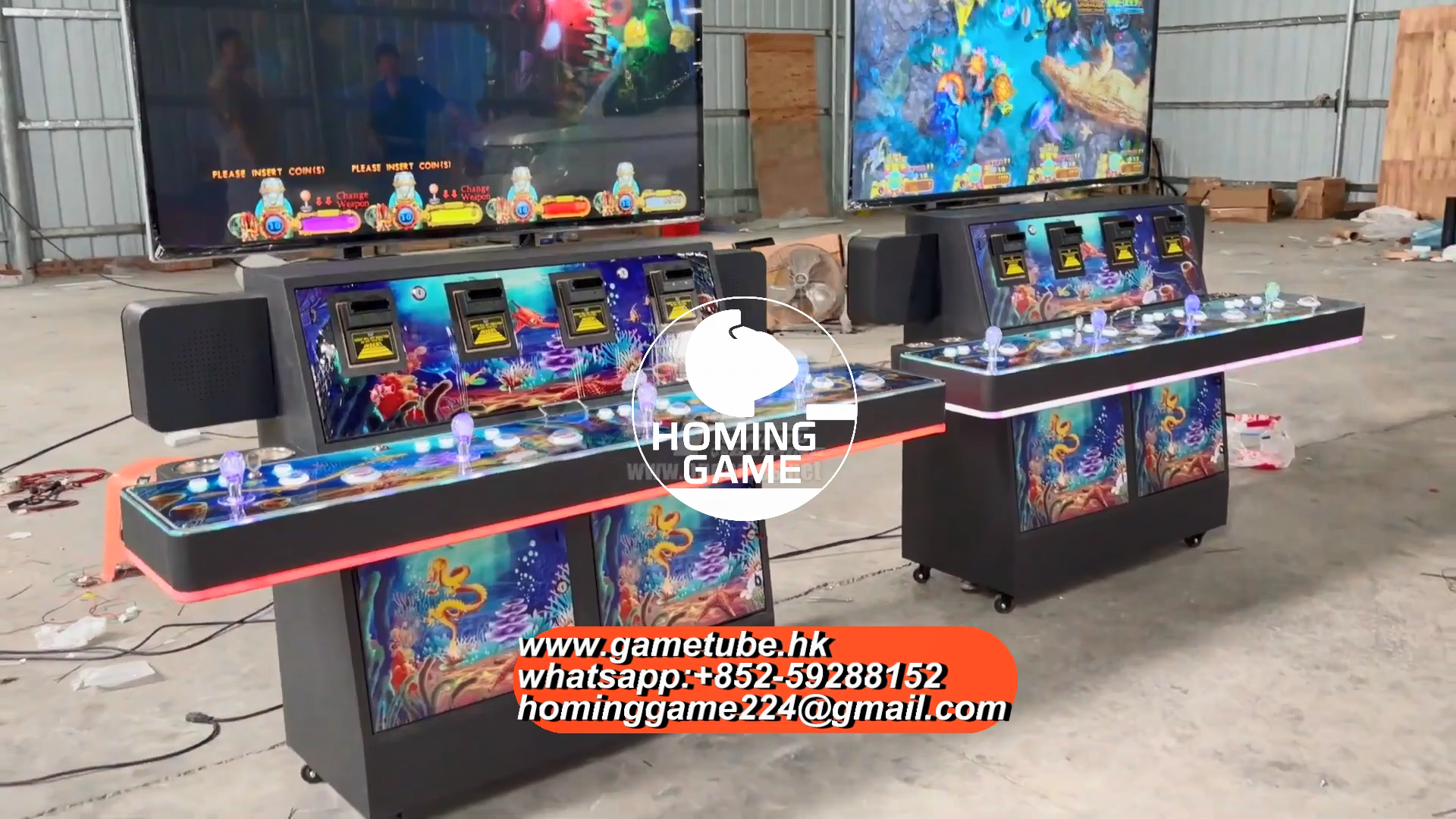 Wholesale Factory Price Luxurious 55-Inch 4 Players Stand Up Fish Table Game Machine - HomingGame Wholesale Factory Price Luxurious 55-Inch 4 Players Stand Up Fish Table Game Machine - HomingGame