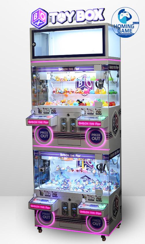 HomingGame Toy Box 4 Player Crane Machine – High-Profit 4 Player Mini Claw Machine for Arcades & Malls – Professional Toy Catcher Prize Game Machine Factory Price HomingGame Toy Box 4 Player Crane Machine – High-Profit 4 Player Mini Claw Machine for Arcades & Malls – Professional Toy Catcher Prize Game Machine Factory Price